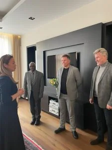 Meeting with the IE Ambassador